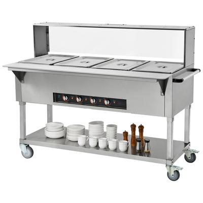 Commercial Food Warmer Food Grade Stainless Steel Server for Party Restaurant