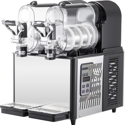 Commercial Slushy Machine for Home Party Restaurants Cafe Bars - 3Lx2 Double