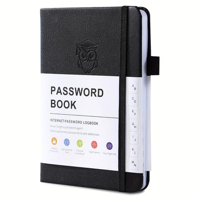 TEMU - , Notebook Tabs For Organization - For Seniors, Internet , Management, And -size Convenience Image