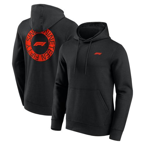 Sweat à capuche imprimé Formule 1 Revolve - Noir - Homme Taille: XL