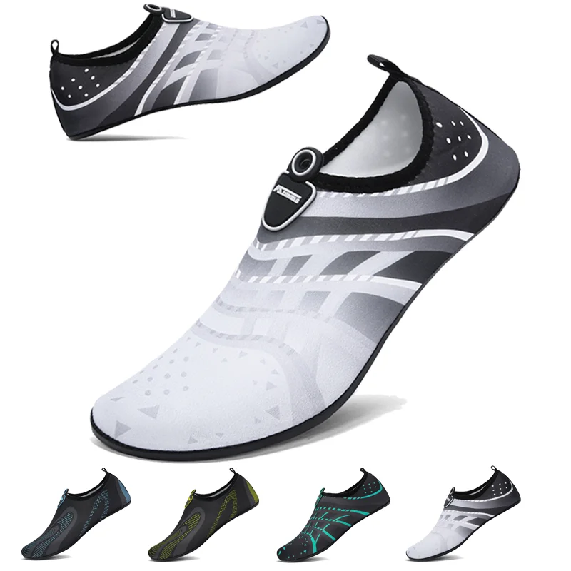 Outdoor-Watschuhe für Damen, schnell trocknende Sandschuhe, rutschfeste Angelschuhe für Strand, Schwimmen, Wassertrekking, leicht Image