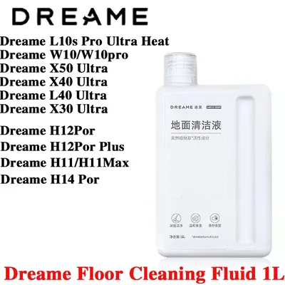 Original Dreame X40 Ultra /X50 Ultra/X30 Ultra/L10s Pro Ultra Heat Roboter Staubsauger Reinigungsflüssigkeit Zubehör Image
