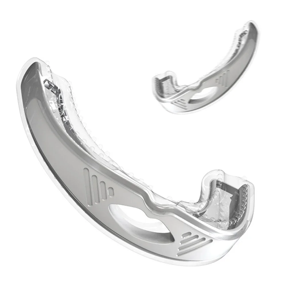 Mundschutz gegen Schnarchen Bruxismus Schlafen Anti-Schnarchen und Apnoe-Schnarchgerät, um das Schnarchen zu stoppen, verbessert den Schlafzähne Bruxismus Image