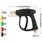 High Pressure Washer Gun , Car Washer Gun with 5 Nozzles and M22 Coupler For Car Washing And Garden