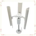 Générateur Éolien Vertical à Trois Pales, Triphasé, Aimant Continu, Sans Balais, Basse Vitesse, Outils Portables, Nouveauté