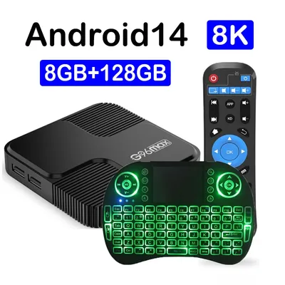 2025 G96 Max Smart TV Box Android14 Allwinner H618 Quad Core HD Bluetooth Media Player Wifi6 AV1