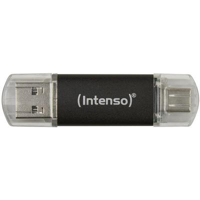 Intenso USB-Stick »Twist Line« 256 GB grau, 1.8x0.8x6.5 cm