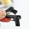 Pistola in miniatura Pistola Modello 1/6 1/12 Simulazione in metallo Bambole Accessori Casa delle bambole Figurine Soldato Scena Decorazioni per la casa Accessori