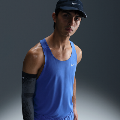 Nike Fast Men's Dri-FIT Running Vest - Blue - Polyester
