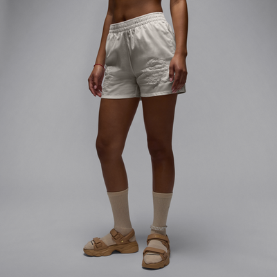 Nike Jordan Women's Woven Shorts - White - Cotton