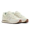 Sneaker NEW BALANCE "WL574", Gr. 39, mineral, Leder, Textil, sportlich, Schuhe, Topseller