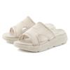 Pantolette VIVANCE, Damen, Gr. 37, beige, Obermaterial: 100% Textilmaterial. Futter: 100% Textilmaterial. Decksohle: 100% Synthetik. Laufsohle: 100% Synthetik, unifarben, casual, Schuhe, Mules, Sandale, offener Schuh mit modischer Chunky-Sohle VEGAN