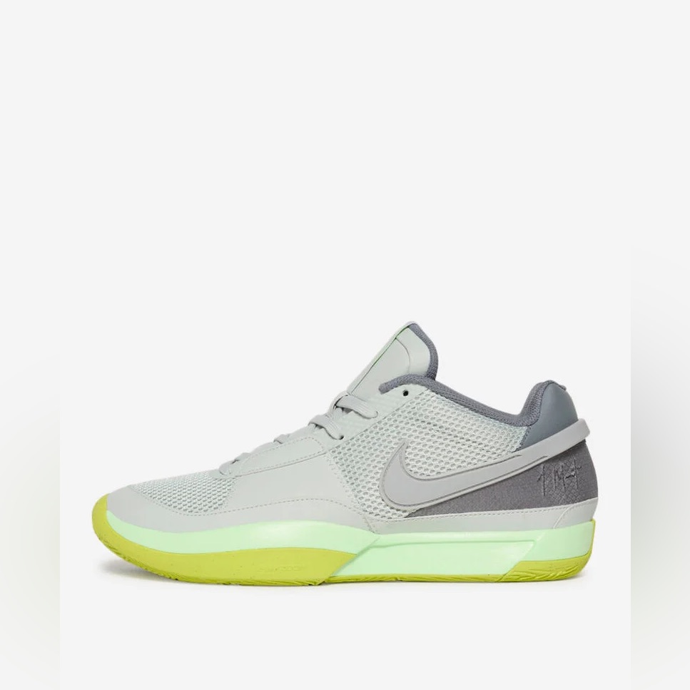 Nike Shoes | Brand New Nike Ja 1 Men's Basketball Shoes “Silver/Green” | Color: Gray/Green | Size: Various