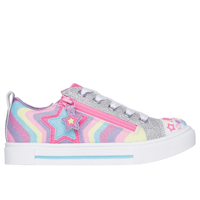 Skechers Girl's Twinkle Toes: Twinkle Sparks - Cosmic Burst Sneaker | Size 2.5 | Synthetic
