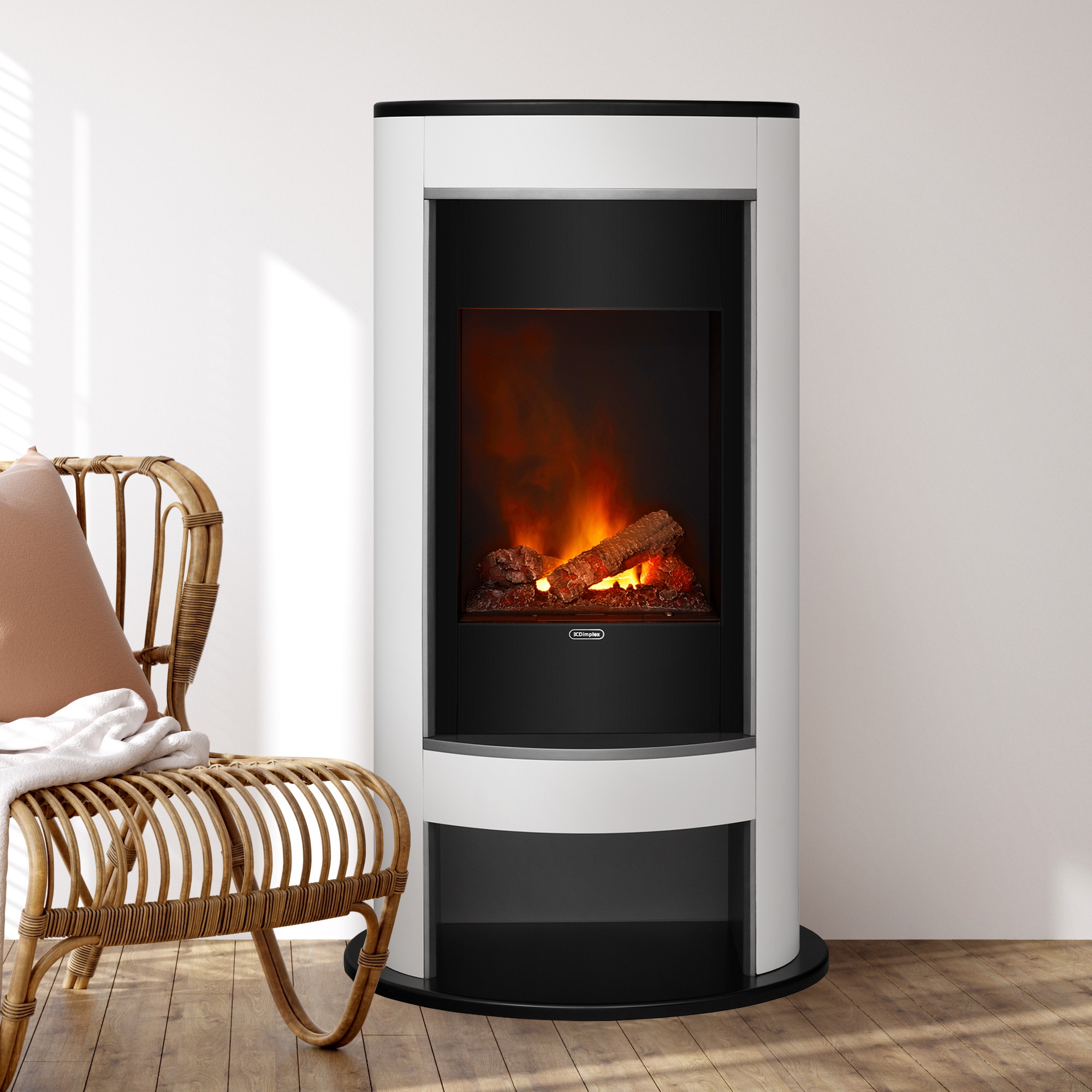 Dimplex Verdi [Elektrokamin Opti-myst]: Weiß