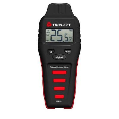 TRIPLETT MS120 Moisture Meter,Pinless,1inDepth