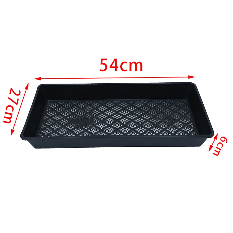 Haushalt Garten Blumentopf atmungsaktive Sämling Tablett Lager behälter Gartenarbeit Image