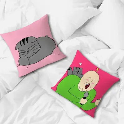 Jjaltoon Cartoon Tier Freunde Kissenbezug Sofa Nachttisch Schlafzimmer Rückenlehne Wohnzimmer Büro Image