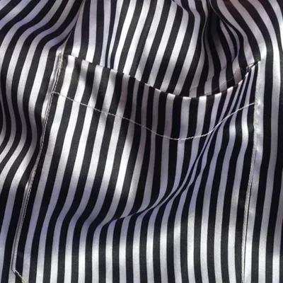 Nachtwäsche für Männer zu Hause, Pyjama-Shorts aus Seiden satin, Größe l ~ 2xl, Emulation Image