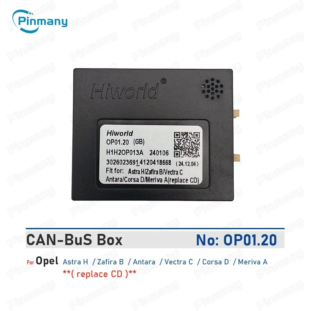 Auto-Stereo CANBus Decoder Android Radio Hiworld CAN Bus Adapter OP01 für Opel Astra H Zafira B Antara Vectra C Corsa D Meriva A Image