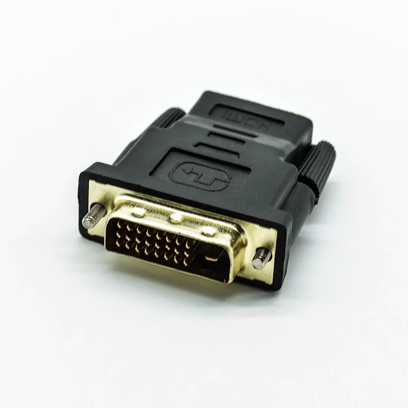 1pc HDMI zu DVI 24+1 Pin 1080P Video Konverter Kabel für PC HDTV Projektor DVI zu HDMI Adapter Kabel 24k Gold Überzogene Stecker Image