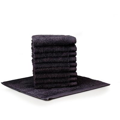 Seiftuch MÖVE "Superwuschel", blau (schwarz pool), B:30cm L:30cm, Baumwolle, Waschlappen, Seiftuch Set mit Bordüre, 100% Premium Cotton Baumwolle, weich Image