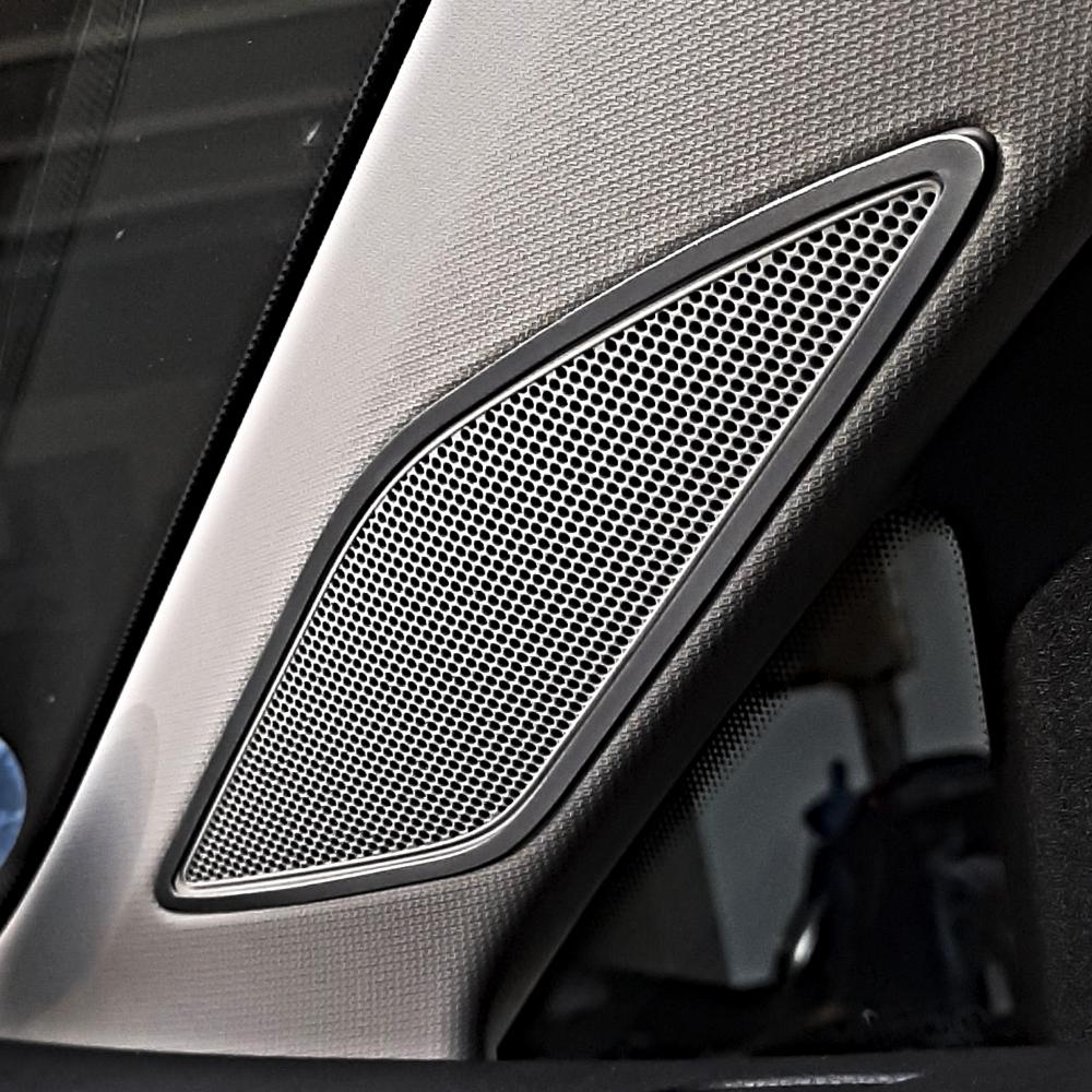 Golf 8 MK8 MK8,5 FL CS45 45 CD Cornice decorativa in alluminio Tweeter anteriore 2 pezzi