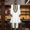 Abbigliamento da uomo africano Abbigliamento Agbada Ricamo Dashiki Camicie e pantaloni Completi 3