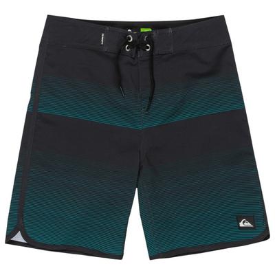 Quiksilver - Kid's Surfsilk Scallop 17 - Boardshorts Gr 8 Years schwarz/blau Image