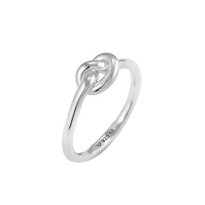 KUZZOI - Knoten 925 Sterling Silber Ringe 1 ct Herren Image