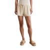 Shorts MARC O'POLO "aus softem Baumwolle-Mix", Damen, Gr. XL, Normalgrößen, silky stone, Obermaterial: 80% Baumwolle, 20% Polyester, unifarben, casual, regular fit kurz, Hosen