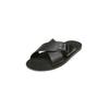 Sandale MARC O'POLO "aus edlem Rindleder", Herren, Gr. 43, schwarz, Obermaterial: 100% Leder (Rind), unifarben, Schuhe