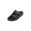 Sandale MARC O'POLO "aus edlem Rindleder", Herren, Gr. 41, schwarz, Obermaterial: 100% Leder, unifarben, Schuhe