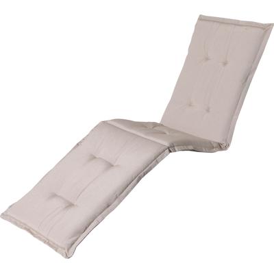 Sitzauflage BEST, beige (sandfarben), B:190cm H:7cm T:60cm, Polyester, Baumwolle, Polsterauflagen, für Stühle mit hoher Rückenlehne Image