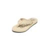 Strandschuh MARC O'POLO "mit gewebtem Riemen", Damen, Gr. 41, beige (natural cotton), Obermaterial: 100% Polyester, unifarben, Schuhe