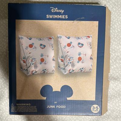 Disney Accessories | Disney Swim Arm Bands For Kids - Fun Print | Color: Blue/Orange | Size: 3-5 Years