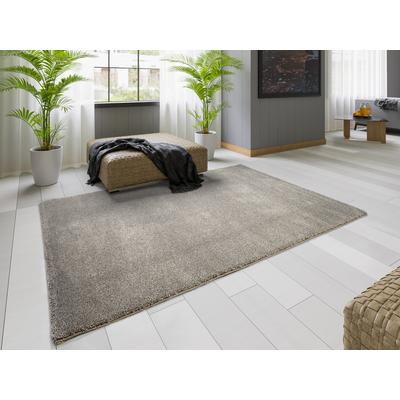 Teppich OCI DIE TEPPICHMARKE "NEW VILLA MELANGE, auch als Läufer", braun (hellbraun), B:200cm H:20mm L:250cm, Polypropylen (PP), Teppiche, dicht maschinell gewebt, strapazierfähig, uni, alle Wohnräume Image