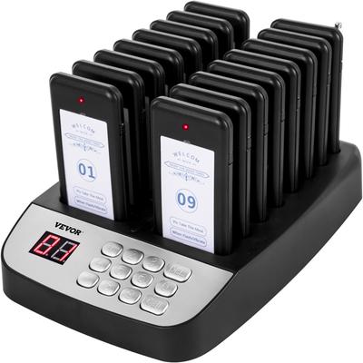 VEVOR F100 Restaurant Pager System，for Church, Nurse,Hospital & Hotel