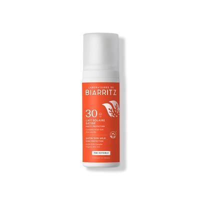 Laboratoires DE Biarritz Lait Solaire Satiné SPF 30 - solaire satiné haute protection 100 ml Milch Image