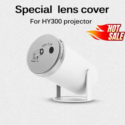 Projektorlinsenschutzabdeckung Vermeiden Sie Staublinsenschutz für HY300 Protector für HY300Pro Image