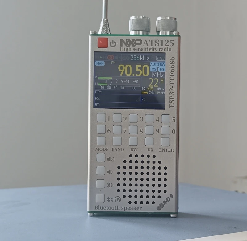 ATC ATS125 Hochempfindliches multifunktionales Bluetooth-Radio FM-Upgrade TEF6686 Image