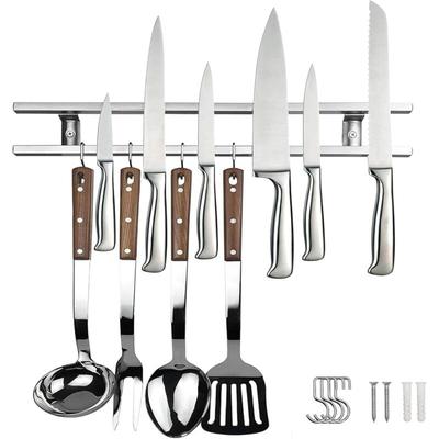 Magnetischer Messerhalter, 40 cm Super-Magnethaken, doppelter magnetischer Messerhalter mit 4 Image