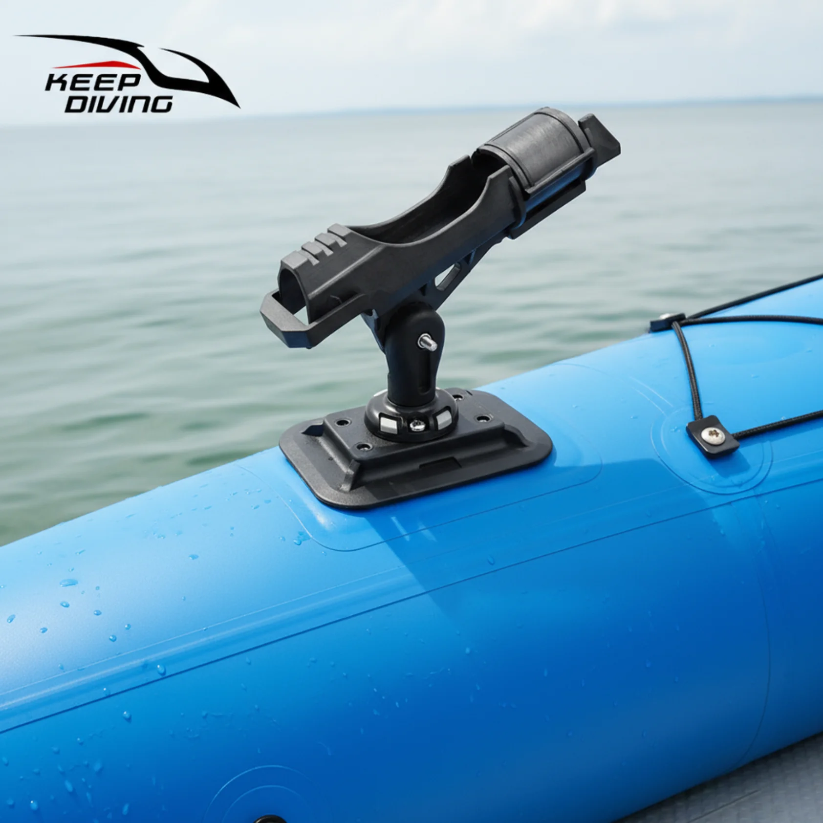 Schlauchboot Zubehör Beiboot Floß Angeln Werkzeug Rutenhalter Gerät PVC Sup Board Kajak Fixer Fix Pole Mount Winkelhalterung Image