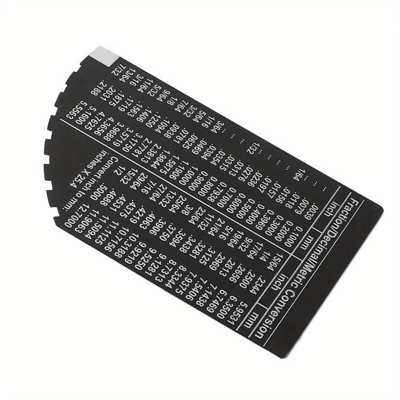 1 PC String Action Gauge Lineal Gitarre Setup Gauge String Fret Gitarrenbauer Messwerkzeug für elektrische akustische Bassgitarren Image