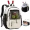 Tennis Backpack Holds Up 2 Racquets Large Racket Pack For Badminton Squash Pickleball Professional