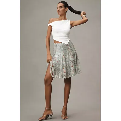 By Anthropologie Sequin Siren Godet Midi Skirt