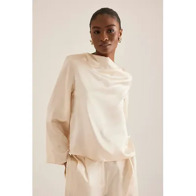 Selected Femme Selene Draped Top