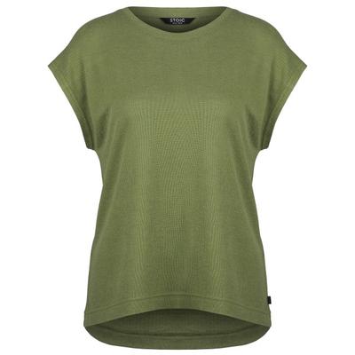 Stoic - Women's WoolHemp VarbergSt. Pique Top - Top Gr XL oliv Image