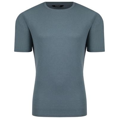 Stoic - WoolHemp VarbergSt Pique Tee - T-Shirt Gr 4XL grau Image