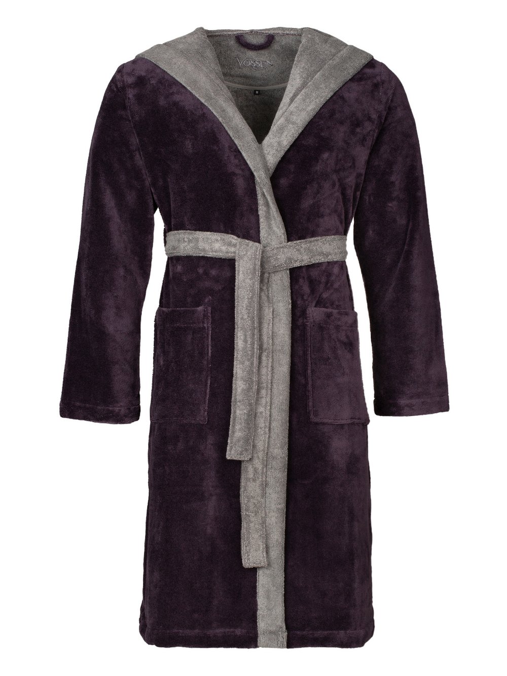 Vossen Bademantel Damen grau, XL Image